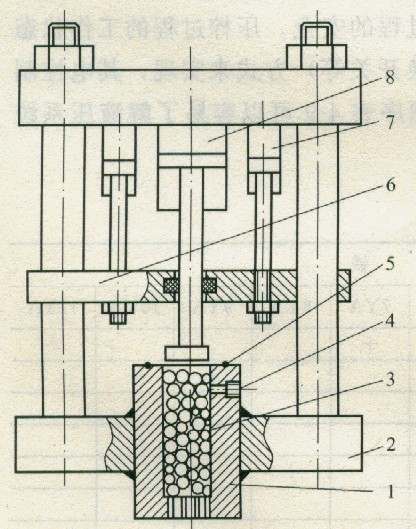 擠條機(jī)主機(jī)結(jié)構(gòu)示意圖